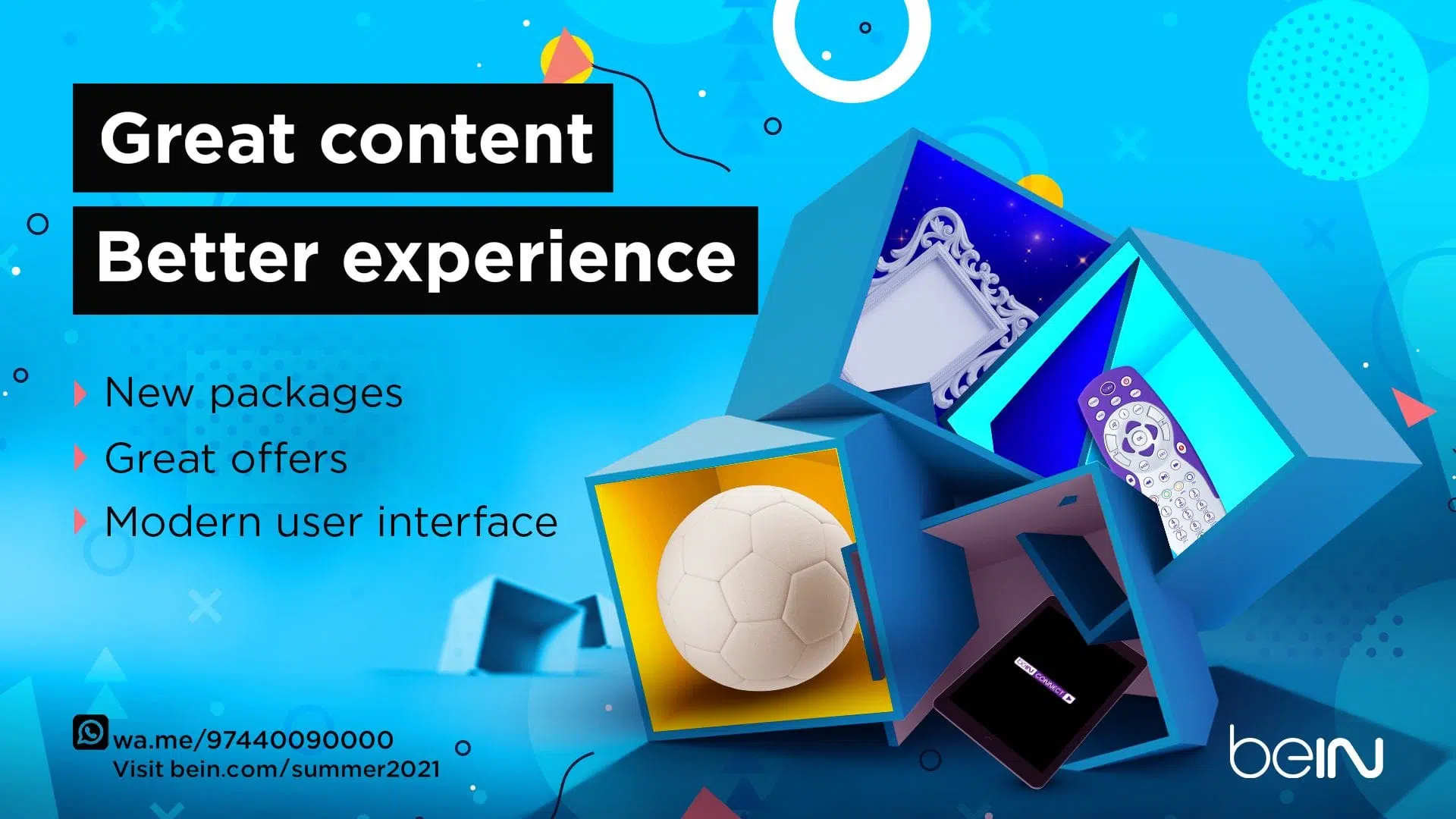 beIN launches new packages and TV channels ahead of Ramadan and 2021’s scintillating summer of sport