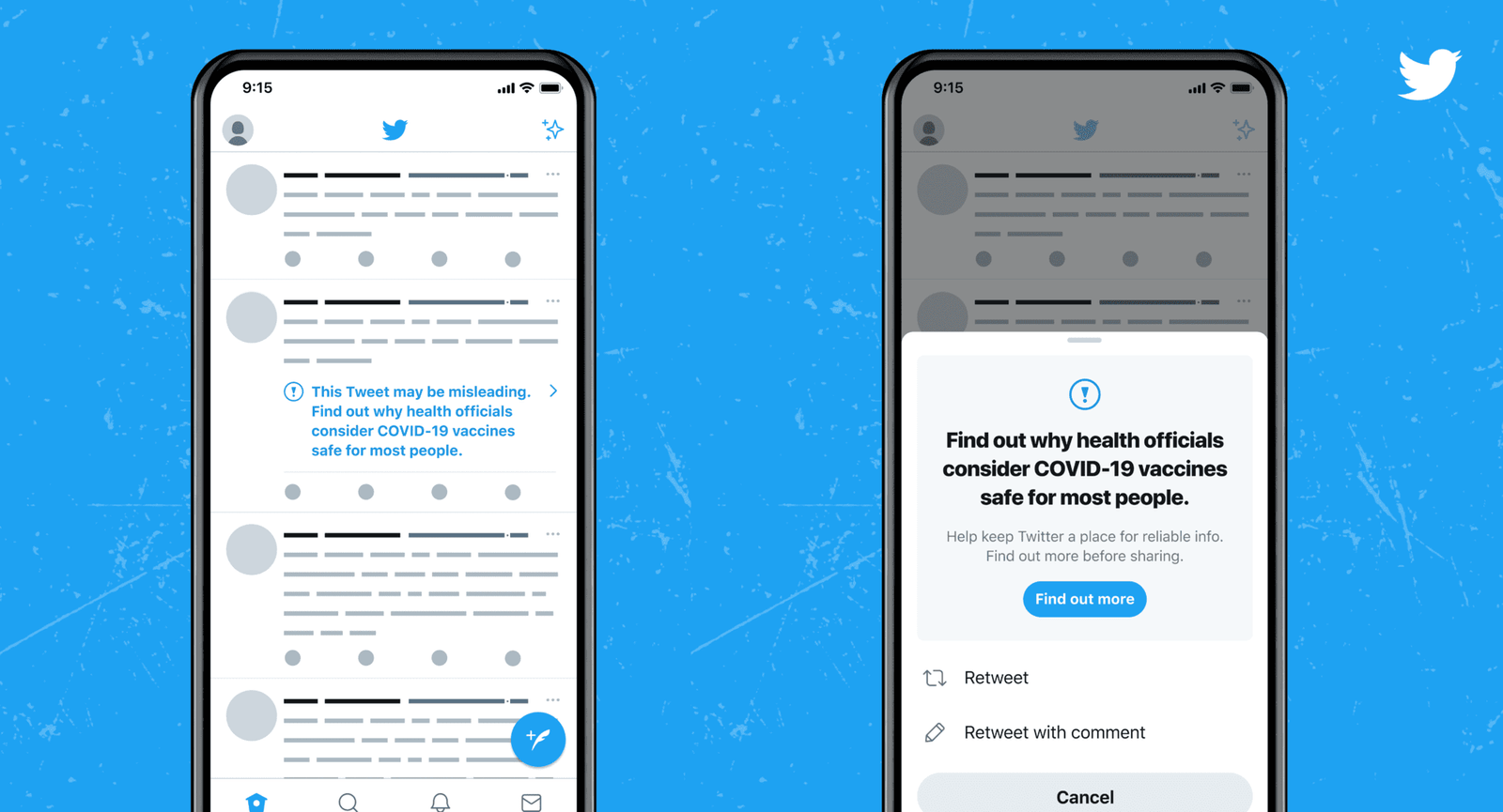 Twitter introduces labels for the COVID-19 vaccine as it continues its fight against misinformation Twitter introduces labels for the COVID-19 vaccine as it continues its fight against misinformation