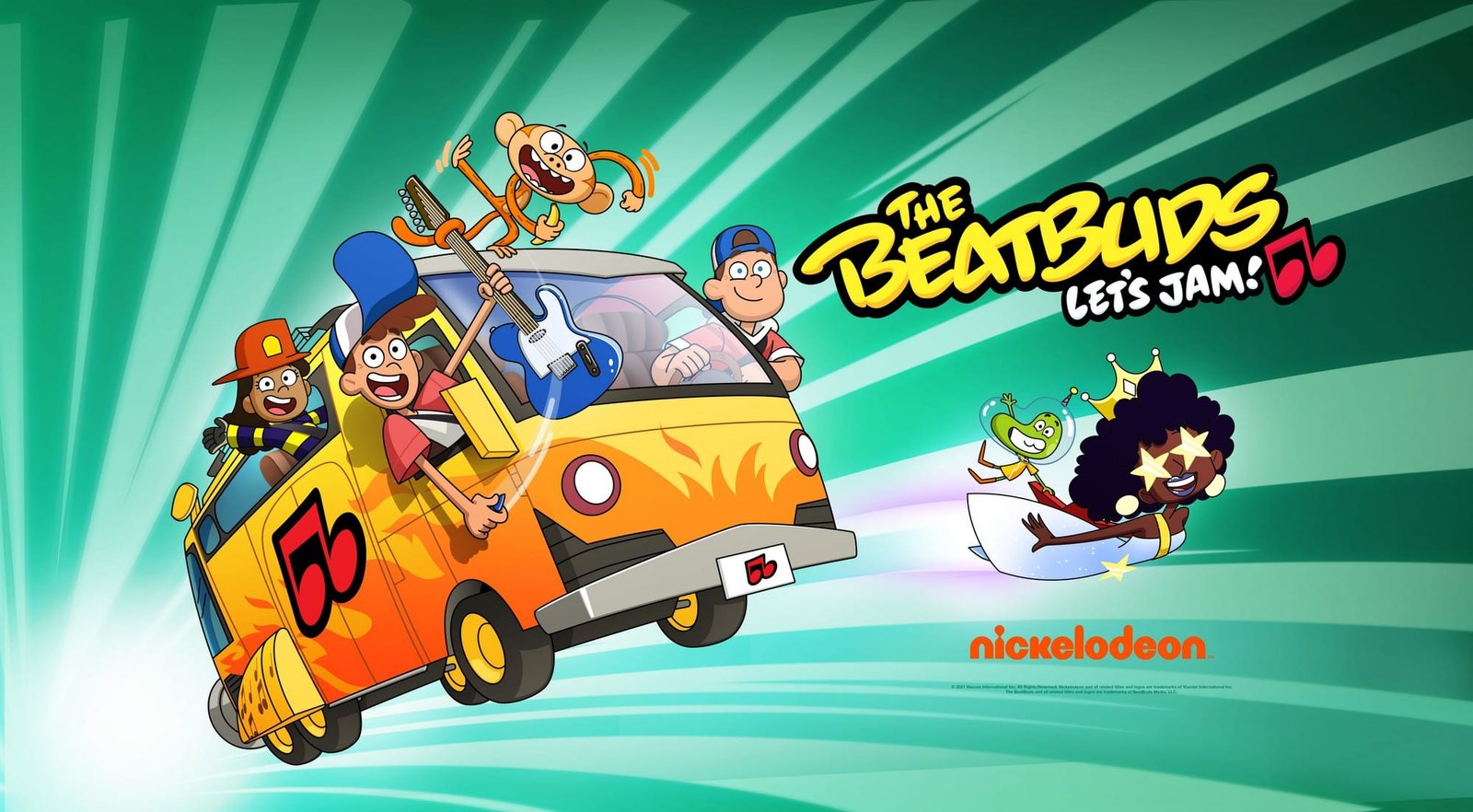 Nickelodeon’s Brand-New Animated Series The Beatbuds, Let’s Jam will be your Kids' New Addicition!