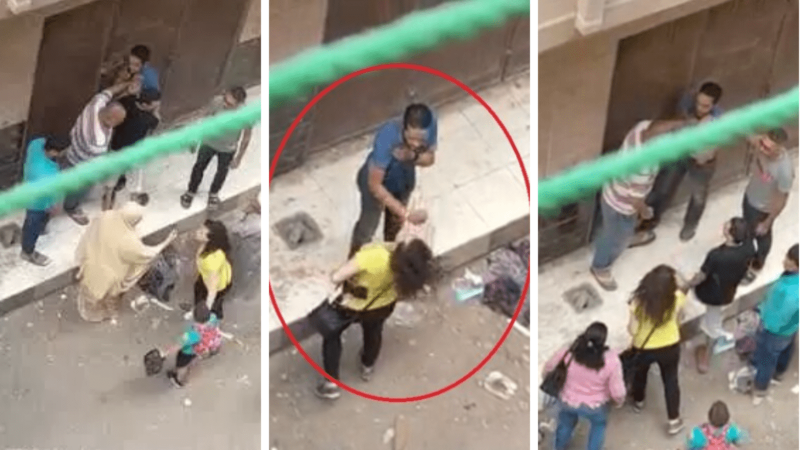 Video: A Woman in Egypt Stands Up Against her Harasser, and Another Woman Throws Water on Her