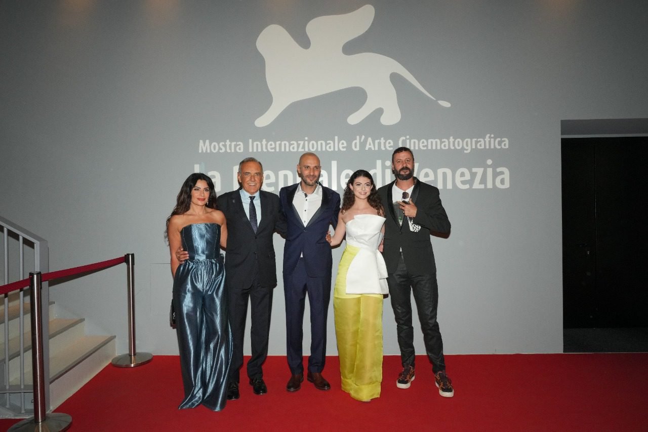 Amira Film receives a Standing Ovation in its World Premiere at the 78th Venice International Film Festival