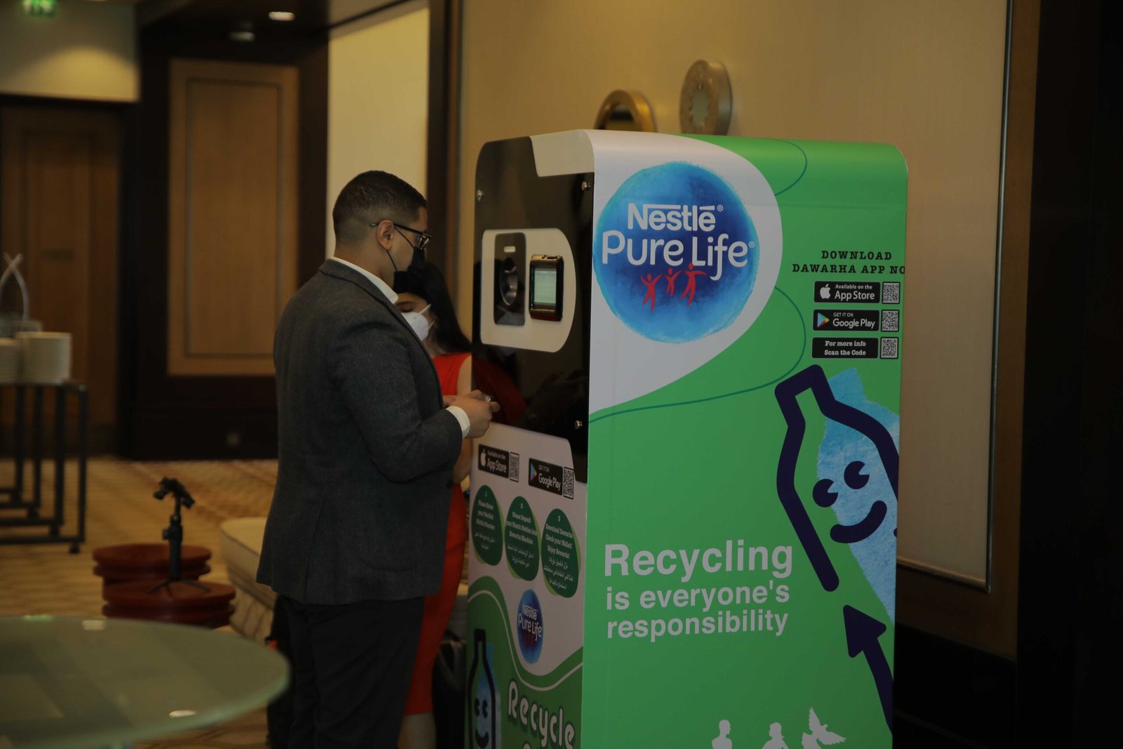 Nestlé Waters Egypt revolutionizes packaging with the launch of the country’s first water bottle made of 100% recycled plastics Nestlé Waters Egypt revolutionizes packaging with the launch of the country’s first water bottle made of 100% recycled plastics
