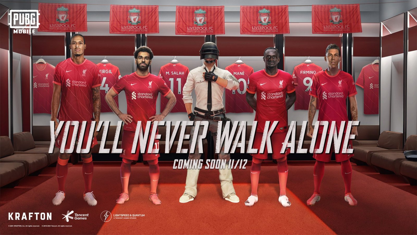 Liverpool Football Club Takes Over PUBG! PUBG MOBILE