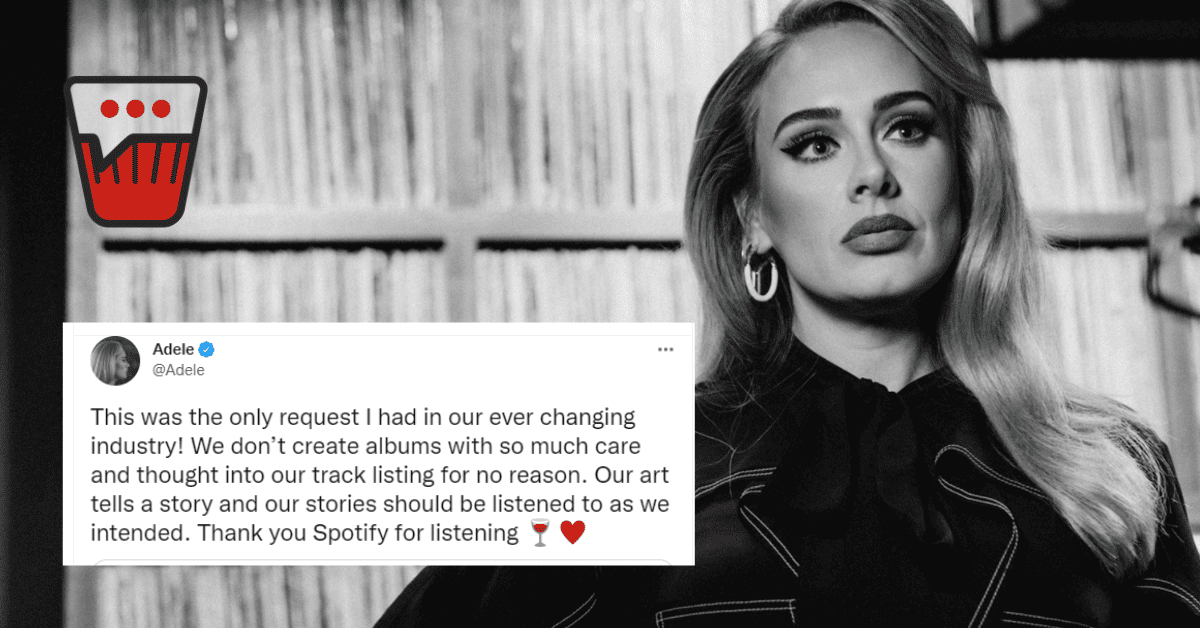 Spotify Can't Say No to Adele and Disabled Shuffling her Album 30 Upon Her Request