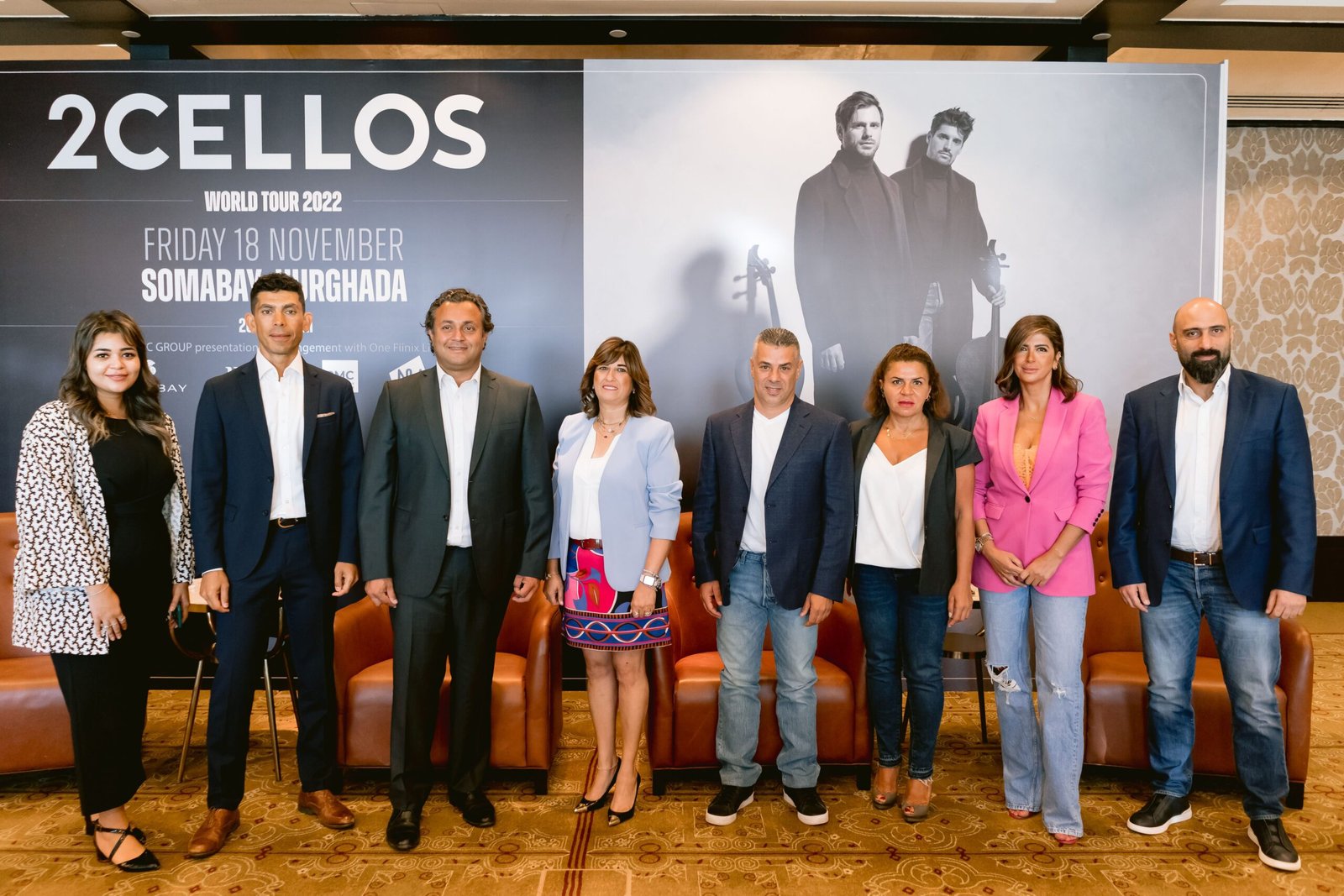 2CELLOS in Somabay Red Sea for First Time in Egypt