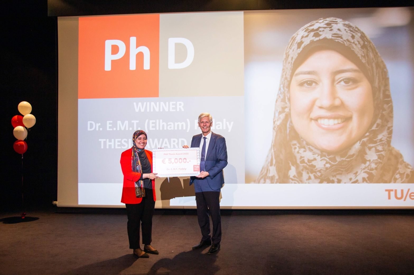 Egyptian Physicist Elham Fadali Wins Best Doctoral Thesis At The University Of Eindhoven Egyptian Physicist Elham Fadali Wins Best Doctoral Thesis At The University Of Eindhoven