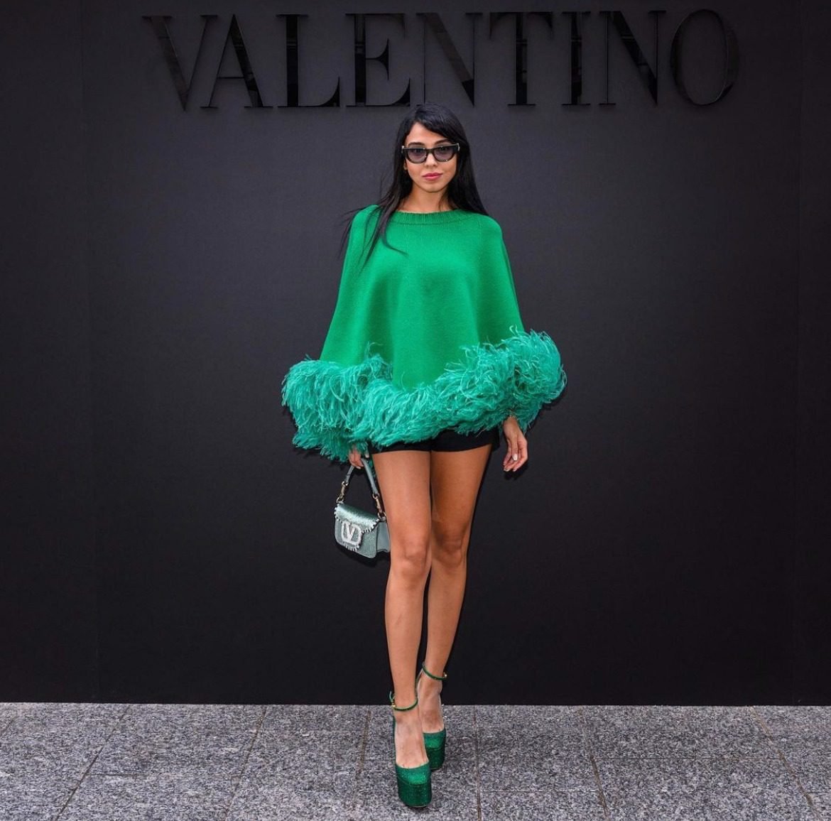 Salma Abu Deif Is the Face of Maison Valentino Middle East for the Second Year in a Row