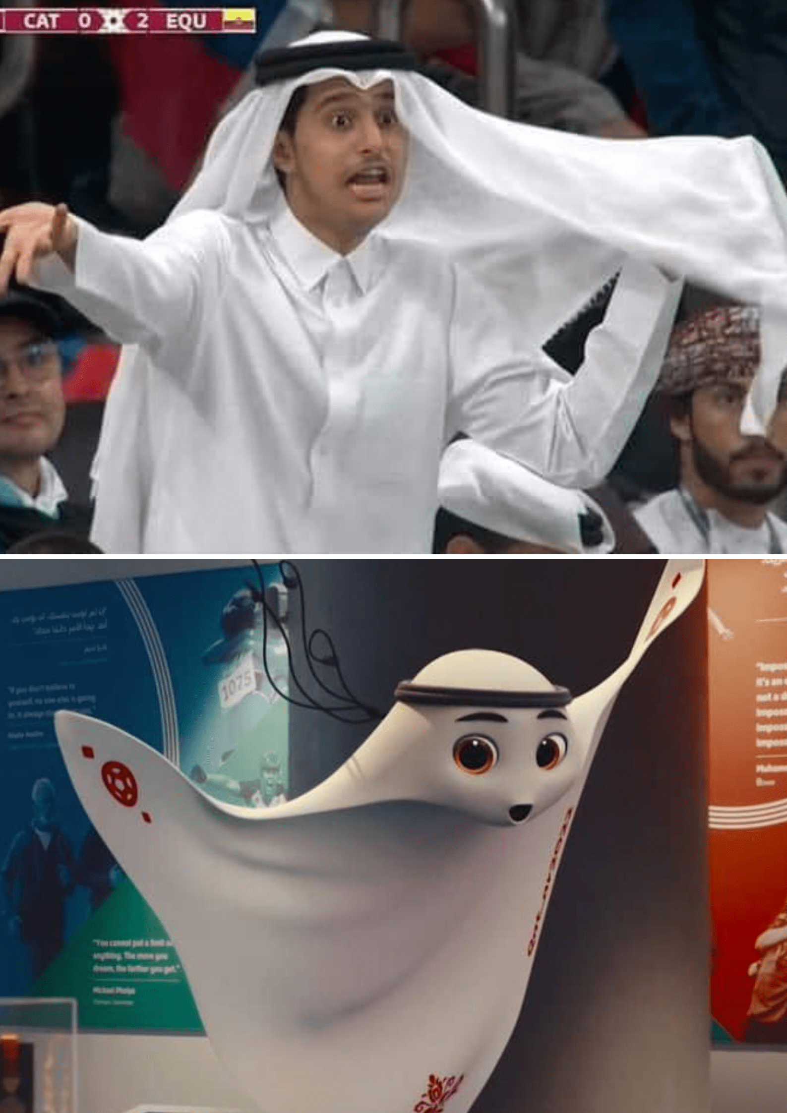 How This Qatari Football Fan Became The Top Trend In China