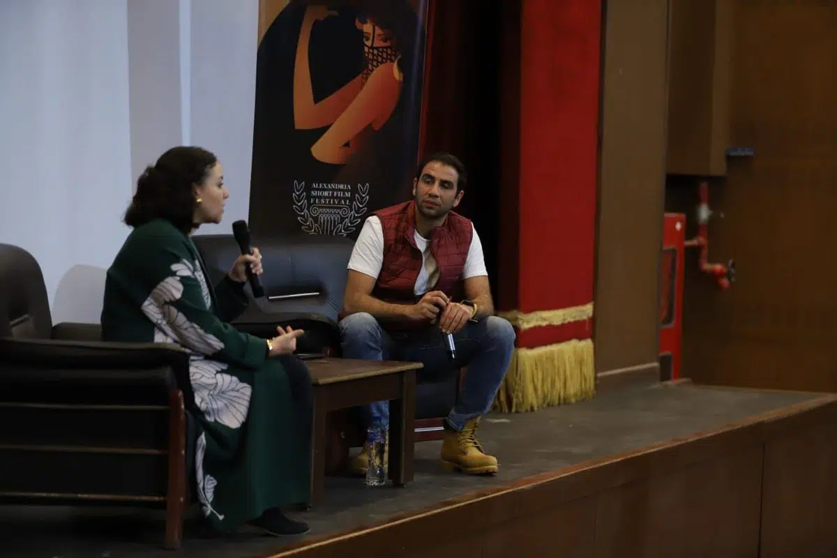 Mina El Naggar Takes Part in a panel discussion and film screenings within the activities of the Alexandria Short Film Festival Mina El Naggar Takes Part in a panel discussion and film screenings within the activities of the Alexandria Short Film Festival