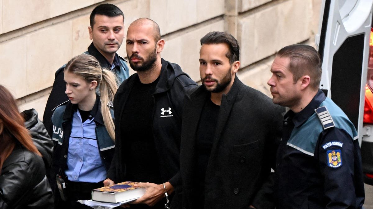 Andrew Tate and Brother to be Released into House Arrest