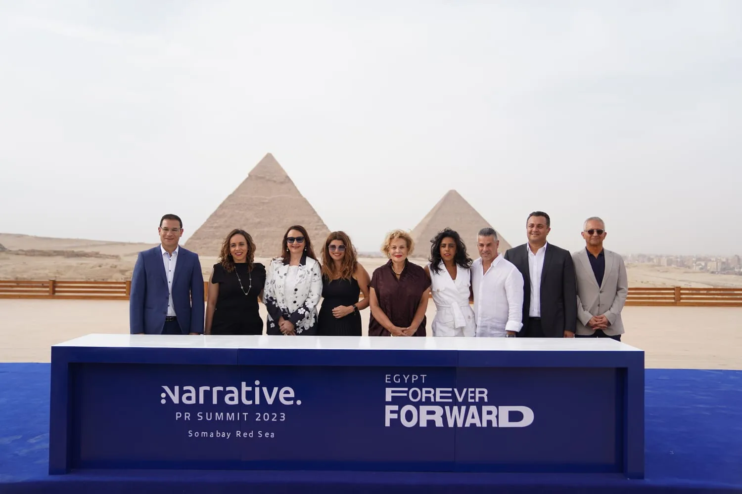 Under the Auspicious of the Ministry of Tourism & Egyptian Tourism Authority, International Expert & Businessman Sir Ben Elliot in Narrative PR Summit 2023