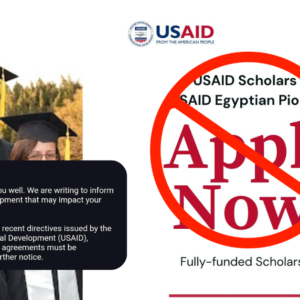 USAID Scholarship Suspension Leaves Over 1,500 Egyptian Students in Crisis: What’s Next? Trump’s Foreign Aid Freeze Leaves Over 1,500 Egyptian Students Without Scholarships What’s Next
