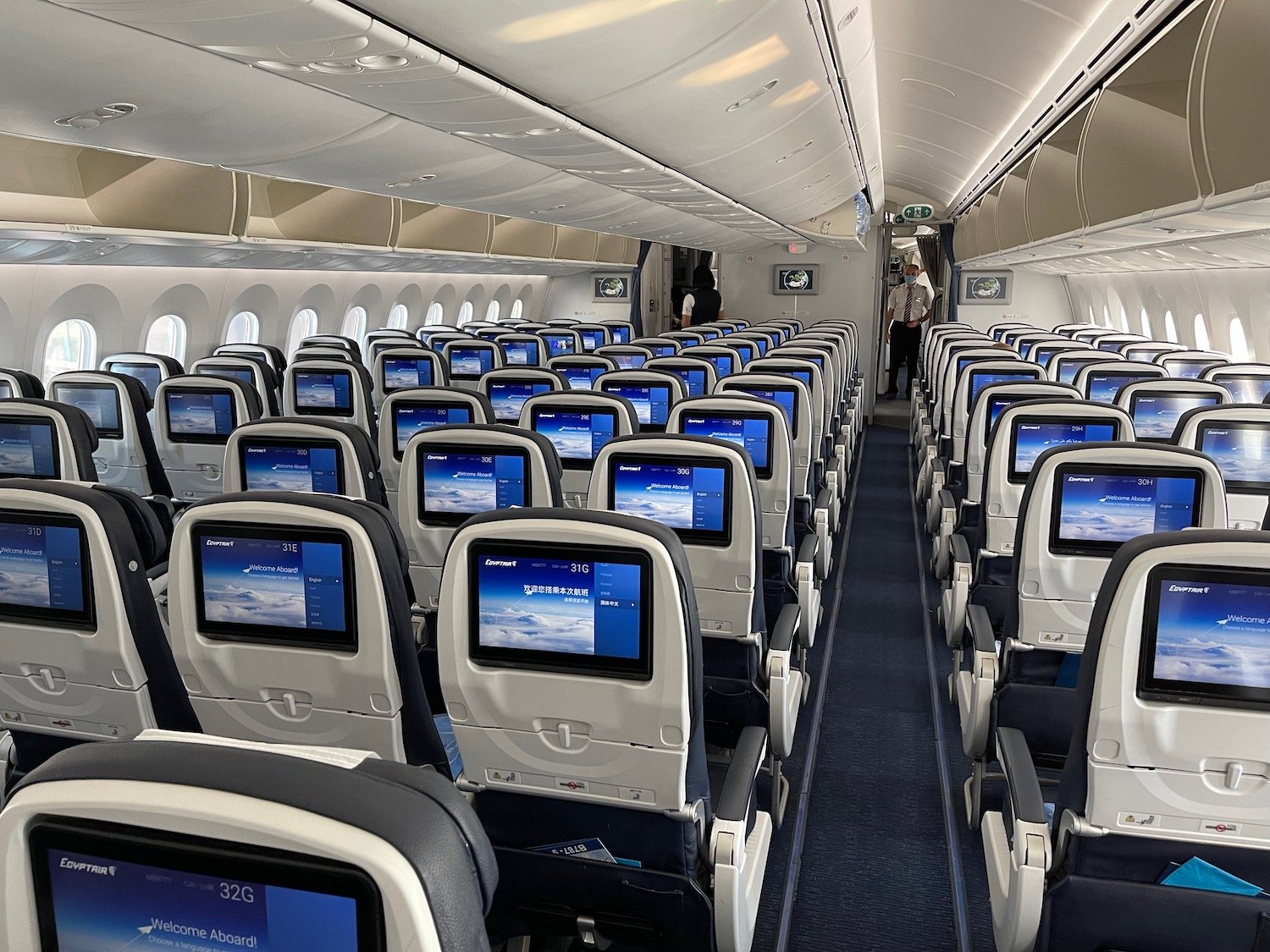 EgyptAir Economy Class 3