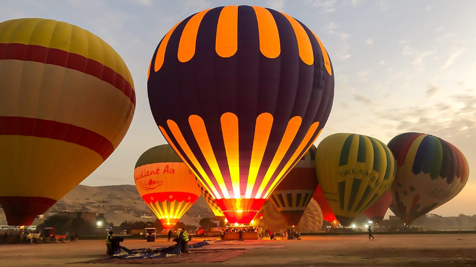 hot air balloon flights