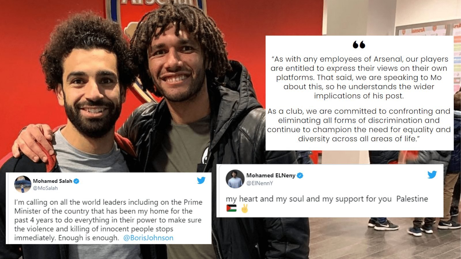 All about the Drama supporting Mohamed Elneny supporting Palestine, and why Mohamed Salah should be ashamed!